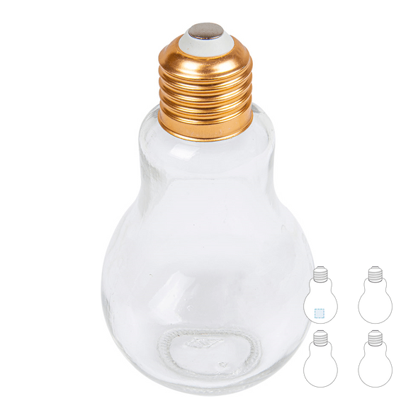Crystal Clear Lamp Bottle